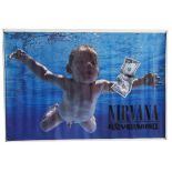 Nirvana Nevermind (1991) Original promo poster, the iconic image featuring an underwater baby