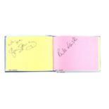 Autographs - Album containing approx. 60 signatures including Geoff Hurst, Ronnie Barker,