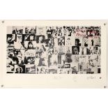 The Rolling Stones - Exile on Main Street Limited edition print, hand numbered 1596/5000, rolled,