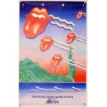 The Rolling Stones Promotional poster for the American Tour Presented by Jovan (1981) rolled,