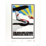 The Rolling Stones - American Tour 1972 limited edition print of the tour poster (numbered 918 /