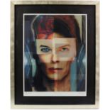 David Bowie - A Rex Ray (1956-2015) David Bowie limited edition lithograph, signed,