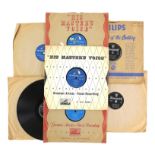 Elvis Presley and Bill Haley and His Comets - 9 10-inch vinyl records including Elvis Presley Blue