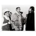 Michael Caine – signed photo from his role in The Italian Job, 8 x 10 inches.