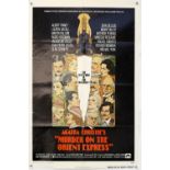 Seven British Quad /US One Sheet film posters, Murder on The Orient Express (1974) US 1-Sheet film
