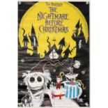 The Nightmare Before Christmas (1993) Two German A2 film posters, rolled, 16 x 23 inches. (2)