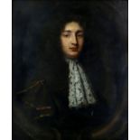 Attributed to Mary Beale (1632-1697), portrait of John Ludford, oil on canvas, inscribed John