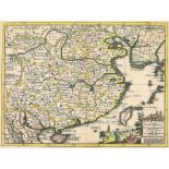 18th century map of China. Van der Aa ( Pieter ), la Chine Suivant les Nouvelles Observations...