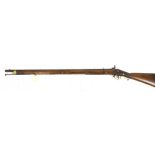 Victorian East India Company percussion cap musket, pattern F, circa 1845-1851, “Brunswick” style