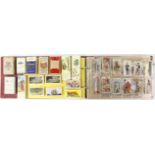 Quantity of cigarette and tea cards