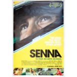 Senna (2011) One Sheet film poster, motor racing documentary, depicting the career of Ayrton Senna,