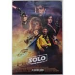 Solo: A Star Wars Story (2018) One Sheet film poster, rolled, 27 x 40 inches.