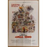 Animal House (1978) US one sheet style B film poster, directed by John Landis and starring John