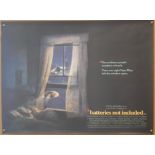 Batteries Not Included (1987) and Car Trouble (1985) Two British Quad film posters,
