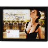 AMENDED DESCRIPTION - James Bond Casino Royale (2006) Vesper Lynd business card, film starring