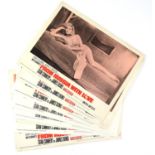 James Bond From Russia With Love (1964) Set of 8 US Lobby cards, starring Sean Connery,