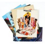 James Bond - Movie brochures and Synopsis for Thunderball, Live and Let Die, Moonraker and The Spy