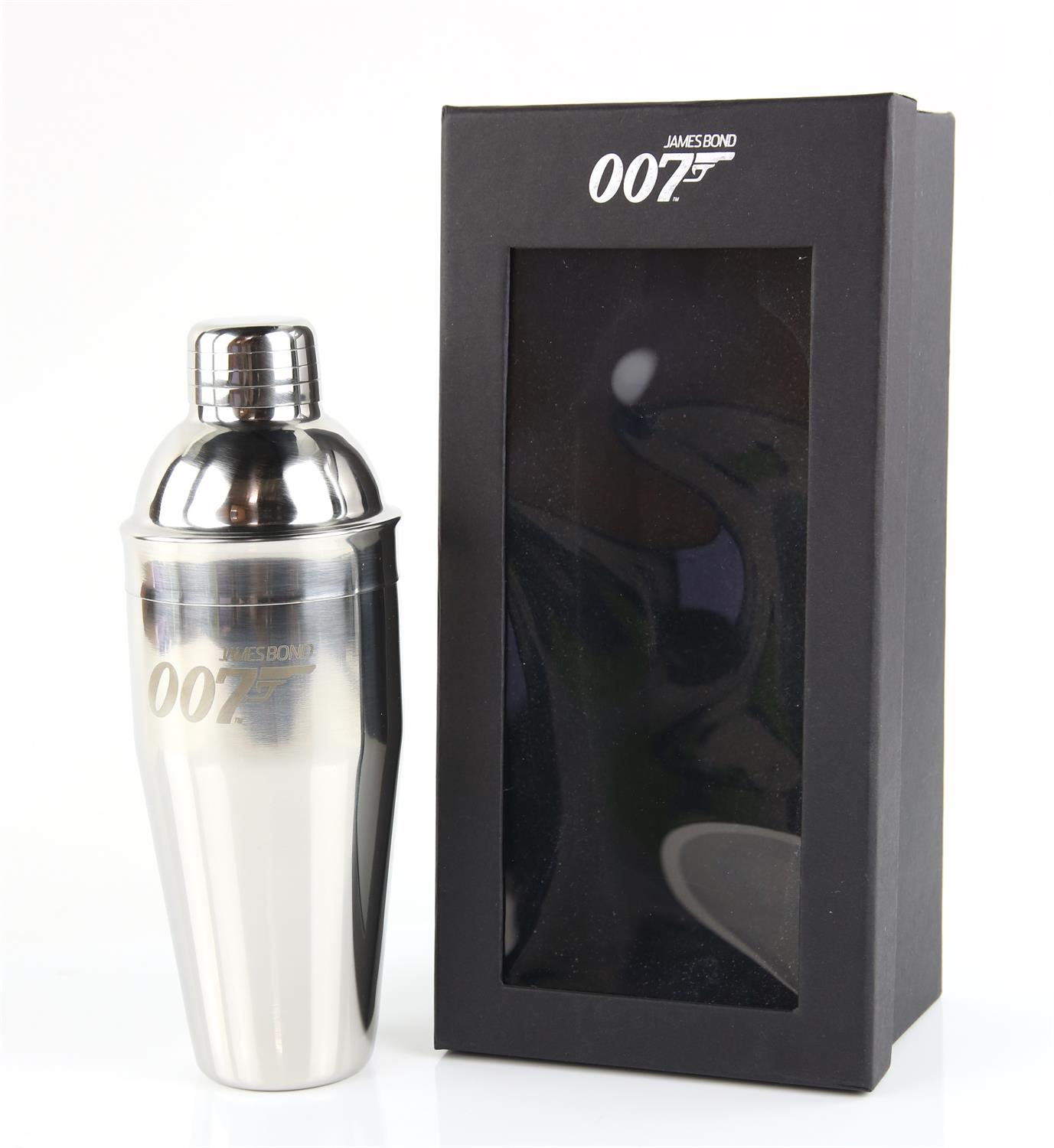 James Bond 007 - Commemorative cocktail shaker, in original box.