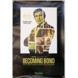 Becoming Bond (2017) Television poster, starring George Lazenby, rolled, 24 x 36 inches.