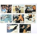 James Bond On Her Majesty's Secret Service (1969) Set of 8 Front of House Cards, starring George