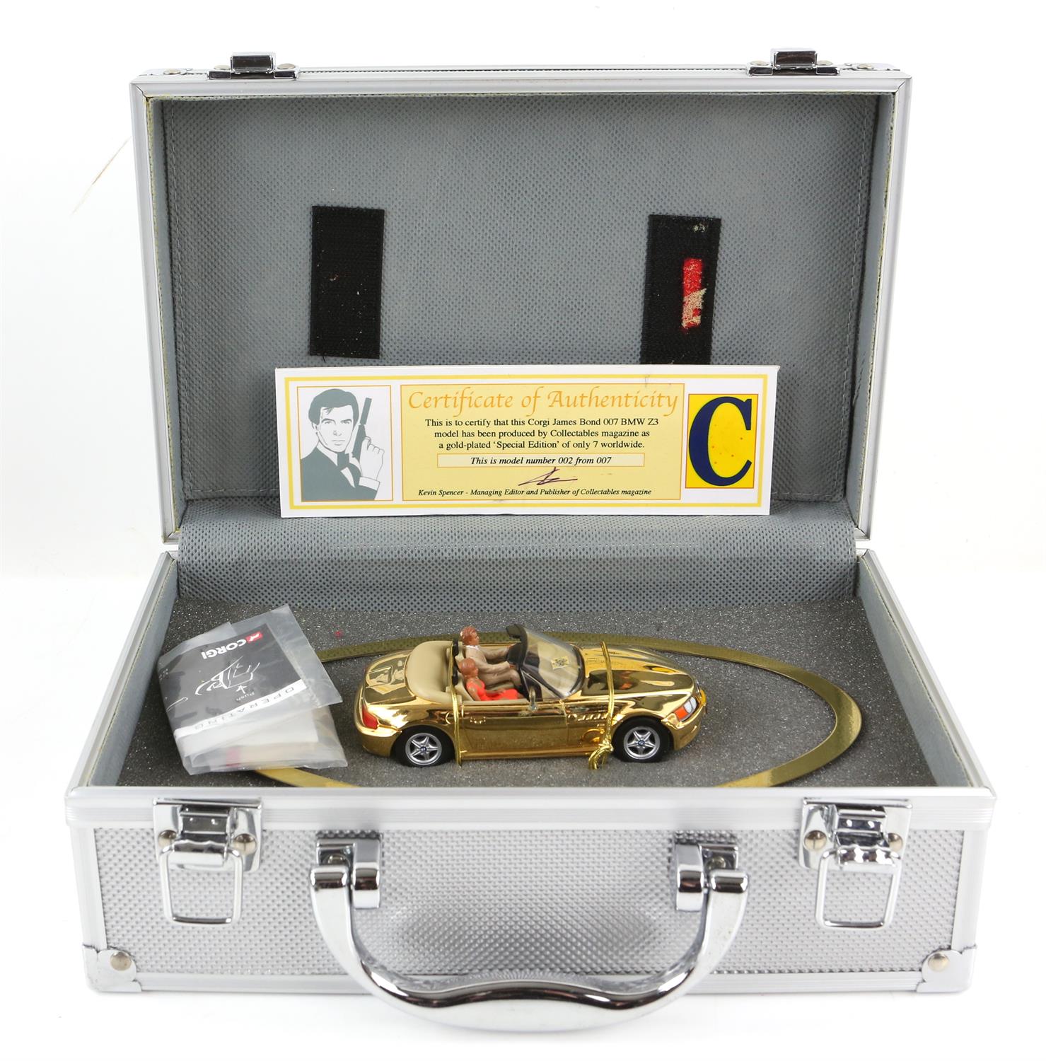 James Bond - 11 Corgi James Bond 007 gold plated 'Special Edition' diecast models produced by - Image 8 of 14