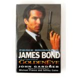 James Bond - Goldeneye Hardback book by John Gardner, published by Hodder and Stoughton in 1995,