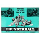 James Bond Thunderball (1965) UK Exhibitors' campaign book, with synopsis, 12 x 18 inches.
