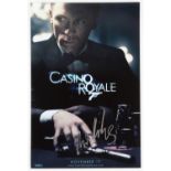 James Bond - Mads Mikkelsen signed photograph of Daniel Craig, 8 x 12 inches.
