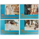 James Bond The Man With The Golden Gun (1974) Set of 8 US Lobby cards, starring Roger Moore,