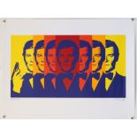 James Bond - 'The Secret Agent', Limited edition screen print by Siegfried GroB from 2020,