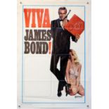 Viva James Bond (1970) US One Sheet Intl film poster, issued to promote a series of Bond