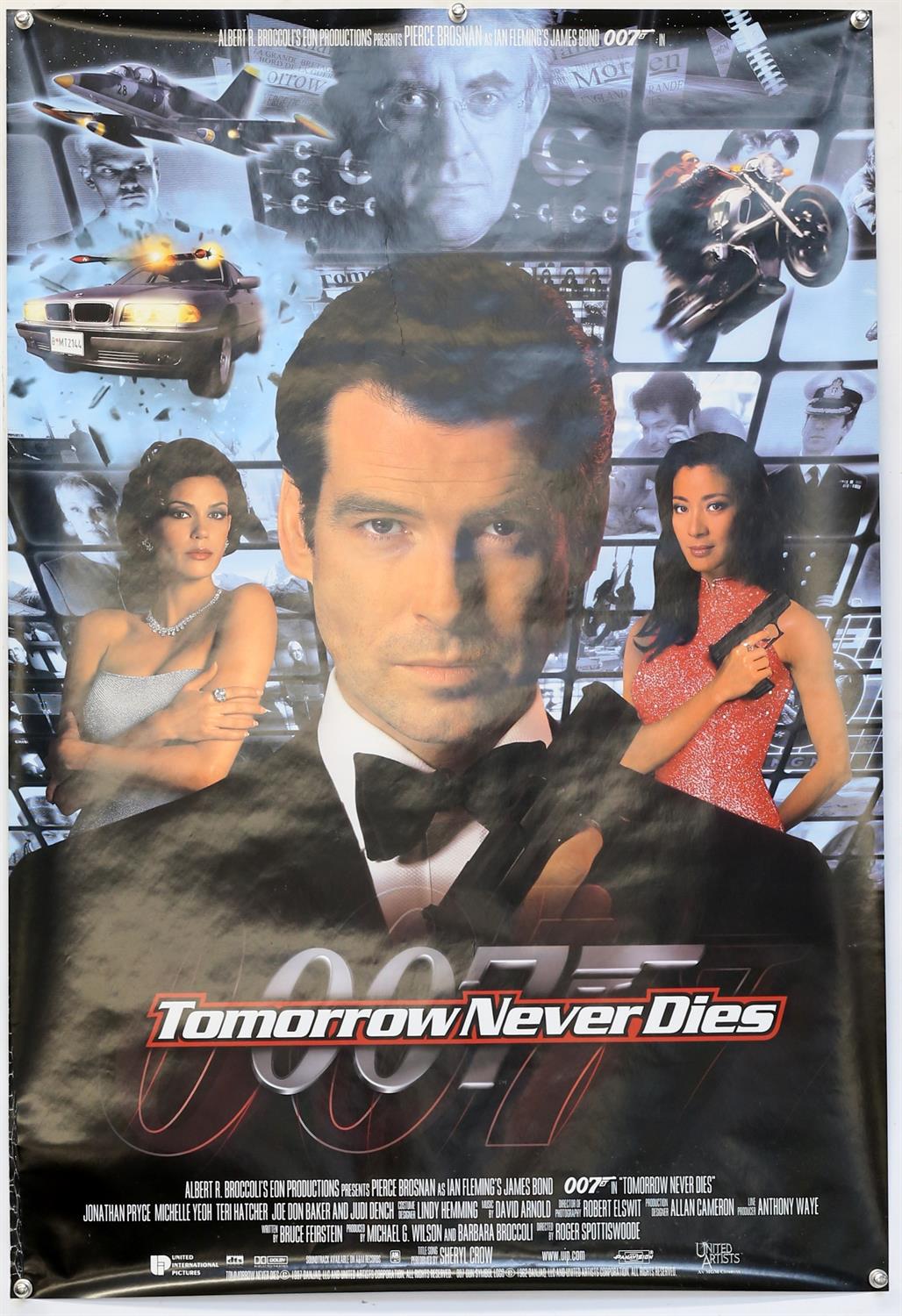 James Bond - 5 One Sheet film posters including, Tomorrow Never Dies x 2, The World Is Not Enough,