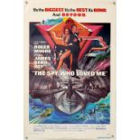 James Bond The Spy Who Loved Me (1977) US One Sheet film poster, artwork by Bob Peak, rolled,