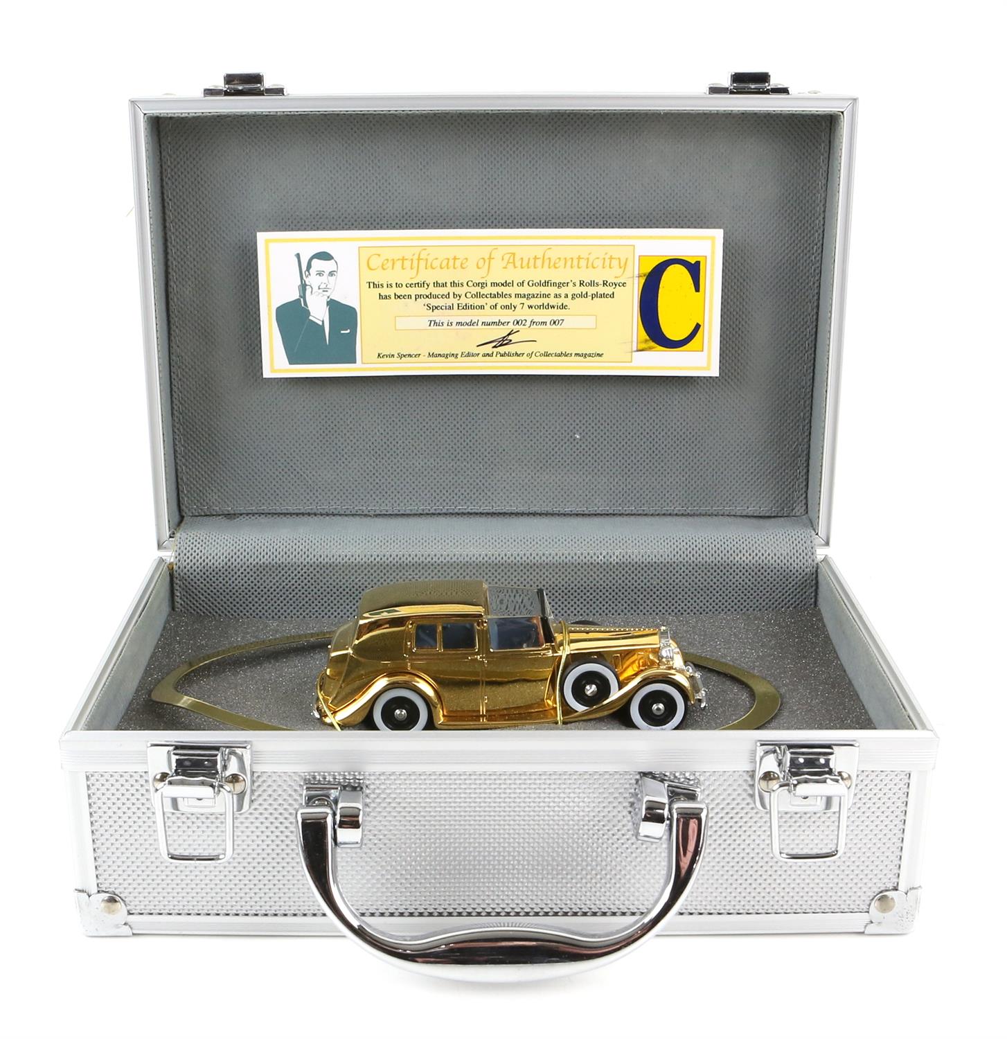 James Bond - 11 Corgi James Bond 007 gold plated 'Special Edition' diecast models produced by - Image 13 of 14