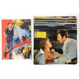 James Bond On Her Majesty's Secret Service (1969) Rare set of 40 German Lobby cards printed on card,