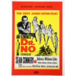 James Bond Dr. No (1962) UK Exhibitors' Campaign Book, with insert, 10 x 14.5 inches.