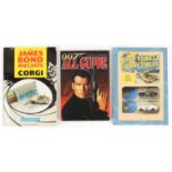 James Bond - 3 books including The James Bond Diecasts of Corgi by Dave Worrall, Bond Vehicle