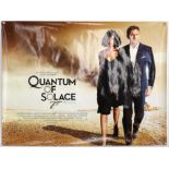 James Bond Quantum of Solace (2008) 5 film posters including Piracy, Advance and Main Quads,