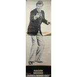 James Bond - Moonraker (1979) UK Door Panel film poster, rolled, approximately 29 1/2 x 86 inches.