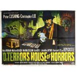 Dr Terror's House of Horrors (1965) British Quad film poster, starring Peter Cushing and