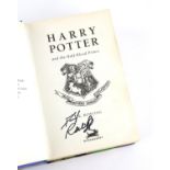 Daniel Radcliffe - Hardback first edition book for Harry Potter and the Half Blood Prince signed to