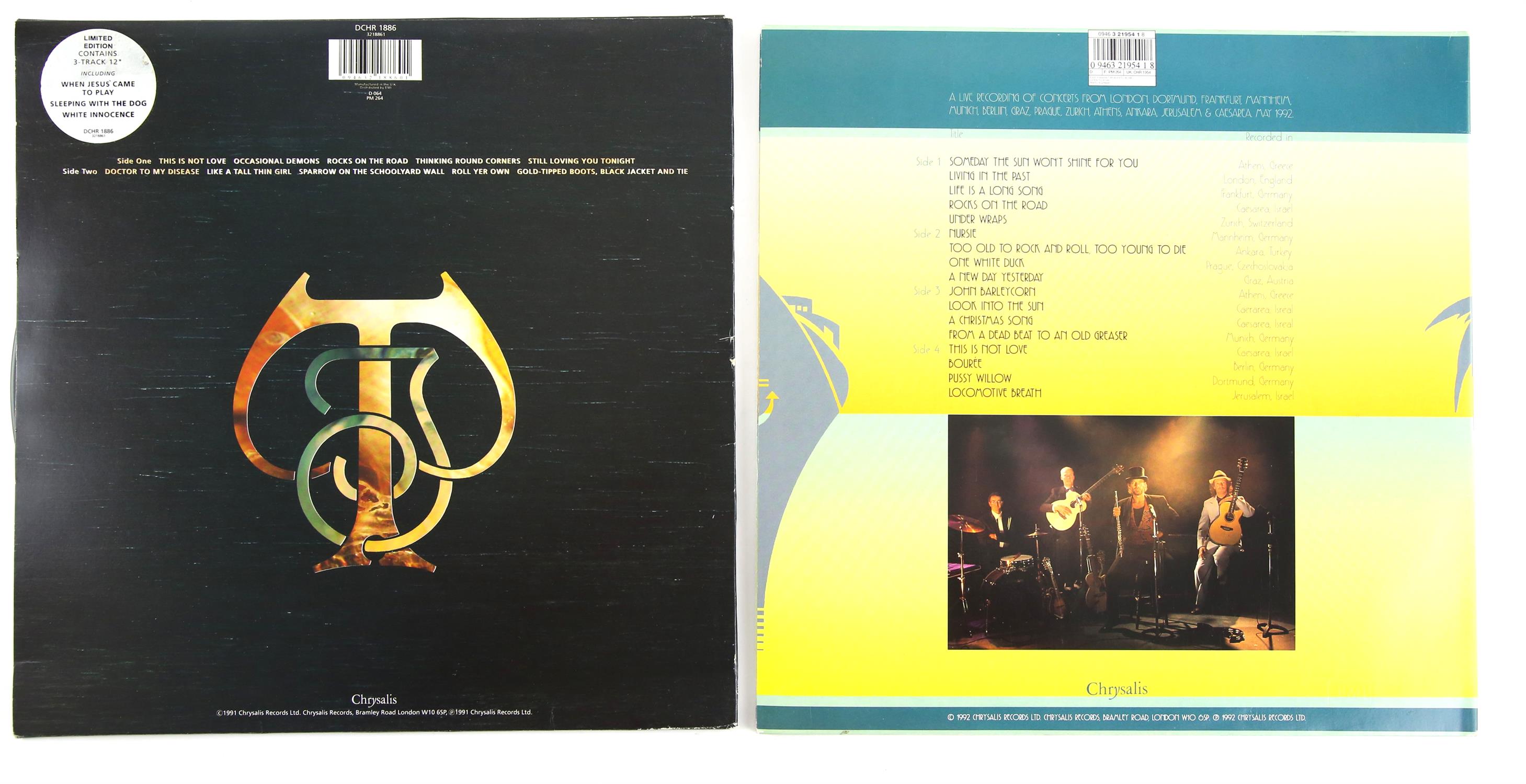 Jethro Tull “Catfish Rising” 1991 UK LP + bonus 12 inch along with the 1992 UK “A Little Light - Image 2 of 2