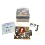 64x Female artists vinyl LPs from the 60s-90s to include Cher, Emmylou Harris, Carly Simon,