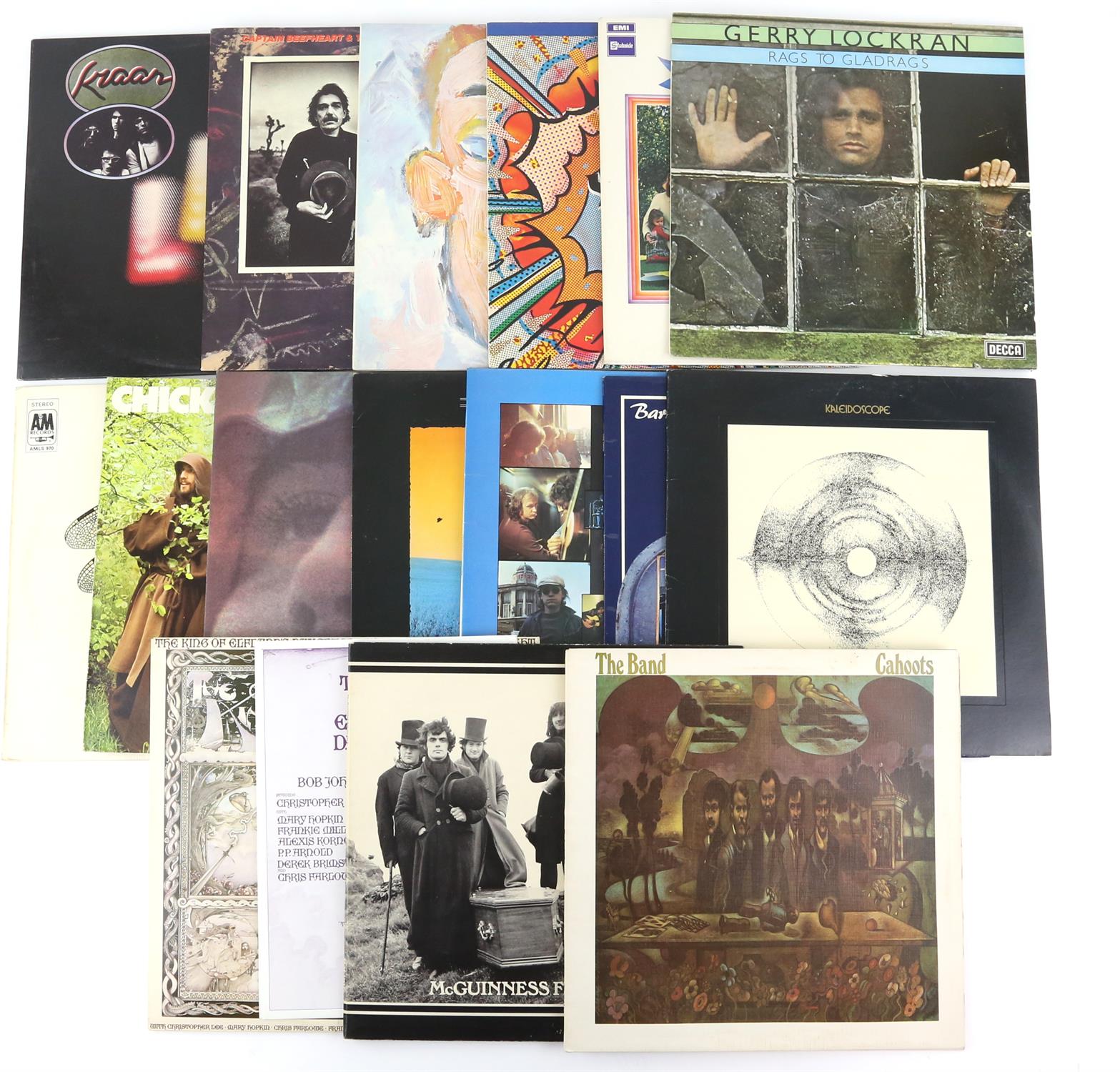 16 Mainly folk / acoustic rock LPs from the 1970s with early pressings of The Band’s “Cahoot” in - Image 2 of 2