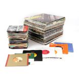 Approx 65 mixed genre vinyl LPs from the 1960s – 1980s. Well-kept collection with an early 1960s