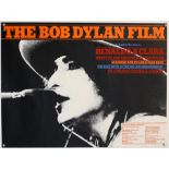 The Bob Dylan Film (1978) British Quad film poster, starring Renaldo and Clara, Artificial Eye
