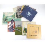 Joni Mitchell collection of 10 LPs. Includes US and UK pressings, titles include Blue, Hejira,