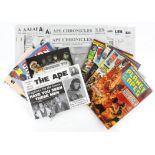 Planet of the Apes interest - a collection of comics and magazines including four Marvel Planet of
