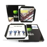 The Beatles - Six Coalport limited edition wall plaques of The Beatles, Please Please Me,