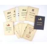 Malvern Festival Souvenir Brochures and Posters - 12 Brochures to include 1929, 1930, 1931, 1932,